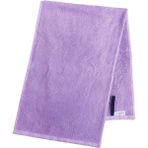 Sporcu Havlusu, Pamuklu, Antibakteriyel, Ter Emici Spor Havlusu - Lila - 30 x 90 cm