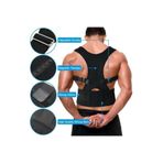 Sporcu Korsesi Posturex Ağrı Azaltıcı Mıknatıslı Kamburluk Korsesi Manyetik Korse
