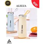 Sporcu Matarası 400ML Içi Cam Dışı Silikon (Yürüyüş-Koşu-Öğrenci-Mama) Renk Karma - 0400 - 0,12 L
