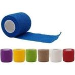 Sporio Futbol Çorabı Tozluk Bandajı K 5 Cm X 4,5 Mt Yapışkanlı Bandaj Koban Bandajı Sporcu Bandı - Mavi