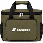 Sporsize 40 Litre Termal Soğutucu Çanta Kamp Piknik Plaj Buzluk Çantası - Haki