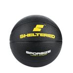 Sporsize Kauçuk Basketbol Topu Outdoor - Dış Alan (Siyah, 7 Numara)