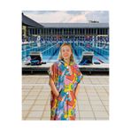 sporsuit Unisex Yüzücü Antrenman Kapüşonlu Panço Havlu, XS, ENCE, Çok Renkli, üniseks-yetişkin