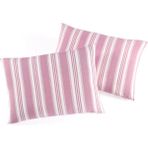 Sport Çizgili 2li Yastık Kılıfı Soft Line Bordo - 50 x 70 cm