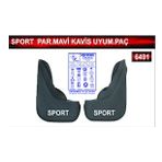 Sport Parçalı Mavi Kavis Uyumlu Paçalık Çamurluk Tozluk