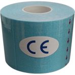 Sport Tape Kinezyo Sporcu Bandı - Ağrıı Bandı 5 Metre x 5 cm - Kinesio Bant - Kinesyo Band - Açık Mavi