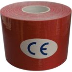 Sport Tape Kinezyo Sporcu Bandı - Ağrıı Bandı 5 Metre x 5 cm - Kinesio Bant - Kinesyo Band - Kırmızı