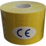 Sport Tape Kinezyo Sporcu Bandı - Ağrıı Bandı 5 Metre x 5 cm - Kinesio Bant - Kinesyo Band - Sarı