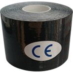 Sport Tape Kinezyo Sporcu Bandı - Ağrıı Bandı 5 Metre x 5 cm - Kinesio Bant - Kinesyo Band - Siyah