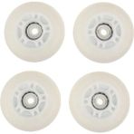 Sportaj Pu Silikon Teker Set 4'lü 70 mm Abec-7 Rulmanlı Işıklı Yedek Paten Tekerleği