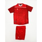 Sportech Kırmızı-Beyaz Forma Takımı Unisex Kişiye Özel İsim ve Numara Yazılabilir Model K0130 - Kırmızı - Beyaz - XL