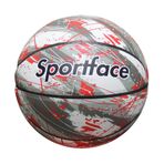 SPORTFACE SF-B67 BASKETBOL TOPU, KIRMIZI-GRİ, 7