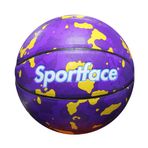 SPORTFACE SF-B67 BASKETBOL TOPU, MOR-SARI, 7