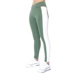 Sportive 21KKTP11C01 Kadın Color Block Legging Kadın Yeşil Koşu Tayt