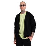 Sportive 24KE010-SYH Navarra Siyah Günlük Stil Erkek Eşofman Üstü