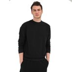 Sportive 24YETL13D08-SYH Sottile Siyah Günlük Stil Erkek Sweatshirt