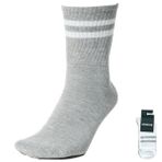 Sportive 25YUC001-GRBYZ 2'li Çizgili Gri Günlük Stil Unisex Çorap