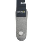Sportive 25YUC006 Spt Gri 2'li Unisex Babet Çorap
