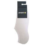 Sportive 25YUC007 Spt Unisex Beyaz 2'li Sneaker Çorabı
