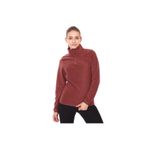 Sportive 710081-KHV Spo-Polarhalfwom Kadın Kahverengi Günlük Stil Polar
