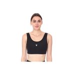 Sportive 712100 Kadın Spo-Regular Bra Kadın Siyah Günlük Stil Sporcu Sütyeni