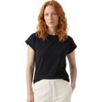 Sportive Aven Kadın Siyah Günlük Stil T-Shirt 26YK0028-SYH - XL