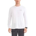 Sportive CSC Basic Erkek Uzun Kolllu T-shirt Beyaz 2XL