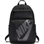 Sportive Nike Gri Baskılı 0944 Unisex Spor Siyah Sırt Çantası