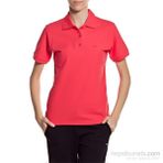 Sportive Polo Pike Kadın T-Shirt - XS - Pembe