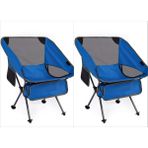 Sportlife Mini Kamp Sandalyesi 2 Li Set - Mavi