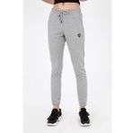 Sportonex SO22F013 Sower Gri Melanj Pant Kadın Tek Alt Eşofman
