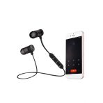 Sports Mıknatıslı Siyah Bluetooth Kulaklık Kablolu Uzun Pil Ömrü Mir51921264