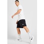 Sportswear Club Mens Cargo Shorts Erkek Pamuklu Siyah Kargo Şort