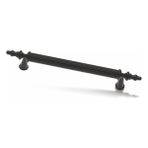 Spotkulp Kumru Mat Siyah Lüks Kulp 224MM (Dolap Çekmece Mobilya Mutfak) - 224 mm