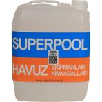 Spp Superpool Sıvı Klor 5 KG %12 Aktif Klor ile Havuz Kimyasalı Açık ve Kapalı Kullanım İçin