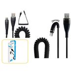 Sprange M-Springy 3.1a Micro Usb Şarj Ve Data Kablosu 1.2metre