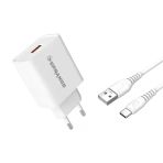 Sprange T-40 22W Usb-A Başlık - Type-C Data & Şarj Usb Kablo