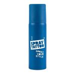 Spray Tattoo Mavi Geçici Sprey Dövme Şablon hediyeli
