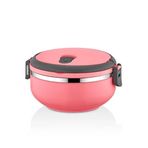 SPRENDA Tek Katlı Sızdırmaz Yemek Termosu Sefer Tası Saklama Kabı 0,75 Litre Pembe