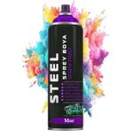 Sprey Boya 200 ml 1 Adet Hızlı Kuruyan Renkli Profesyonel Ahşap Plastik Demir Metal Cam Porselen Duvar Sprey Boya - Standart - Mor