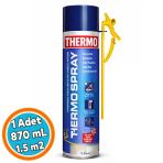 Sprey Poliüretan Köpük Thermo Acoustic 800 Ml Isı Ve Ses Yalıtım 1.5 M2 Alan