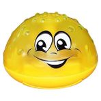 Sprey Su Banyo Oyuncak Bebek Yanıp Sönen LED Işık Duş ile Döndürmek Bebek Yürüyor Squirting Topu