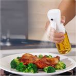 Sprey Yağdanlık Cam Şişe Zeytinyağı, Sirke, Yağ Püskürtücü Airfryer Için Yağdanlık - Ahşap - 1 lt