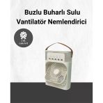 Spreyli Mini Masaüstü Fan | 500Ml Su Hazneli, 3 Kademeli Soğutucu Mir64285438