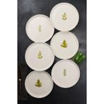 Spring Bahar 6 Parça Seramik 21 cm Pasta Tabağı