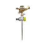 Spring Garden Çim Sulama Metal Kazıklı Fıskiye - Siyah