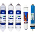 Spring Water Asyalife 5'li İnline Filtre Seti (100 GPD - Komple Takım)