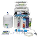 Spring Water Ters Ozmoz 11 Aşamalı 8 lt Pompalı Açık Kasa Su Arıtma Cihazı