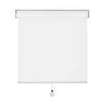 Springrollo Termal Karartma Stor Perde, Özelleştirilebilir Kumaş Güneş Koruması, Duvar/Tavan Montajı, Pencereler için Çıtçıtlı Rulo, Beyaz, Boyut: 200 x 140 cm