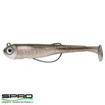 Spro Guts Bait Uv 11 cm 14 gr Olive Pearl Silikon Yem
